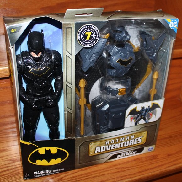 3/$55❤️12" Batman Adventures Night Sky Batman Action Figure w/ Expandable Wings - Picture 7 of 16